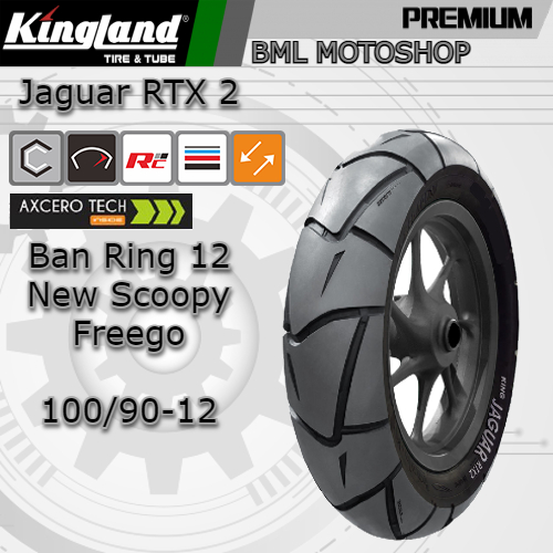 Jual Ban Scoopy Kingland Jaguar Rtx Free Pentil Ban Motor Matic Ring Ban Luar