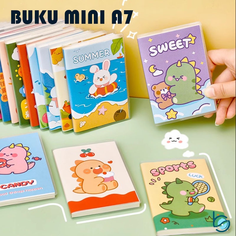 Jual Notebook Mini A7 Buku Kecil/Buku Catatan A7 64 Lembar - Best ...