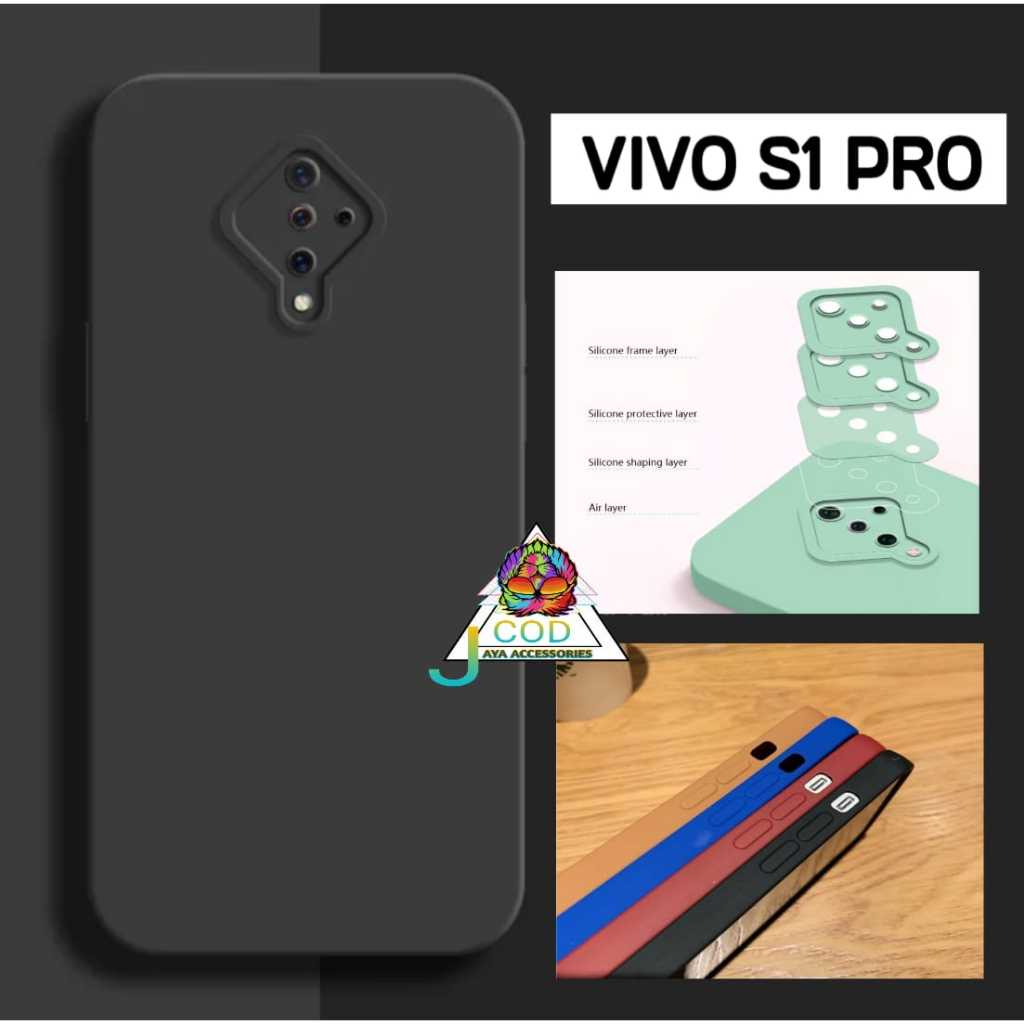 Silicone Flip Cover Vivo S1 Jual Case Slikon Pro Camera Untuk Tipe