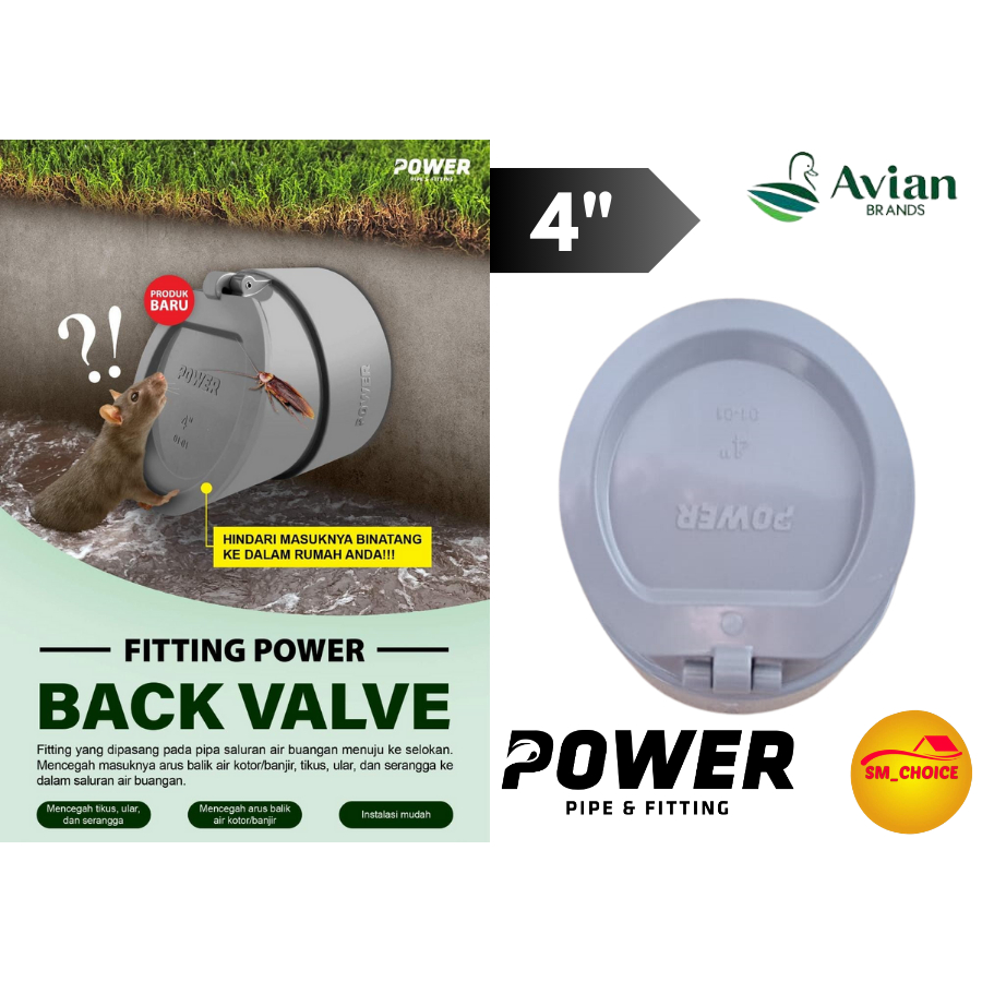 Jual BACK FLOW VALVE 4
