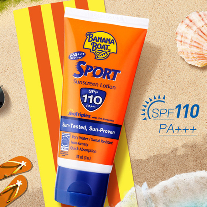 Jual Banana Boat Sunblock/Banana Boat Sport Sunscreen SPF 110 PA