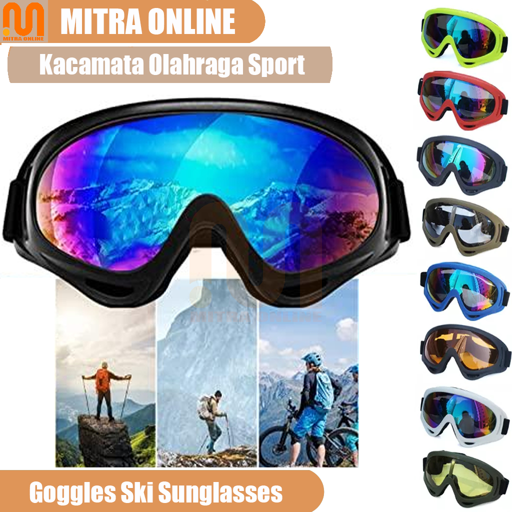 Jual TaffSPORT Kacamata Goggles Ski UV400 - X400 - Multi-Color Outdoor ...