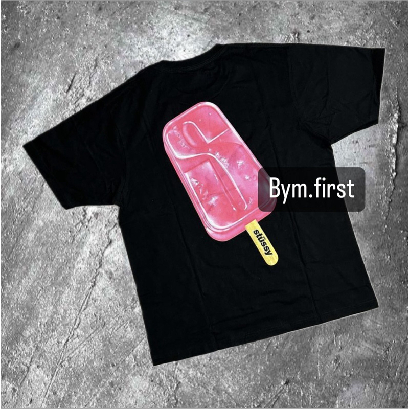 Jual BYM KAOS STUSSY POP SLICE STUSSY ICE CREAM KAOS STUSSY ES KRIM