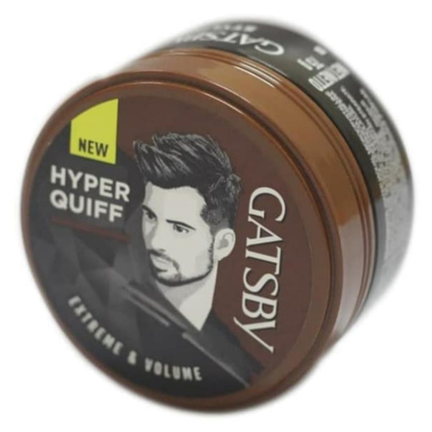 Jual Kode MVC459 WMHOUSE GATSBY STYLING WAX HYPER QUIFF COKLAT 75gr