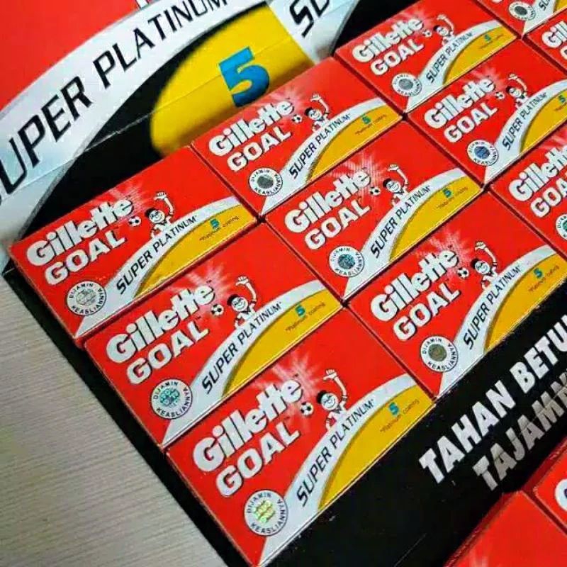 Jual Gillette Silet Goal isi 5pcs | Shopee Indonesia