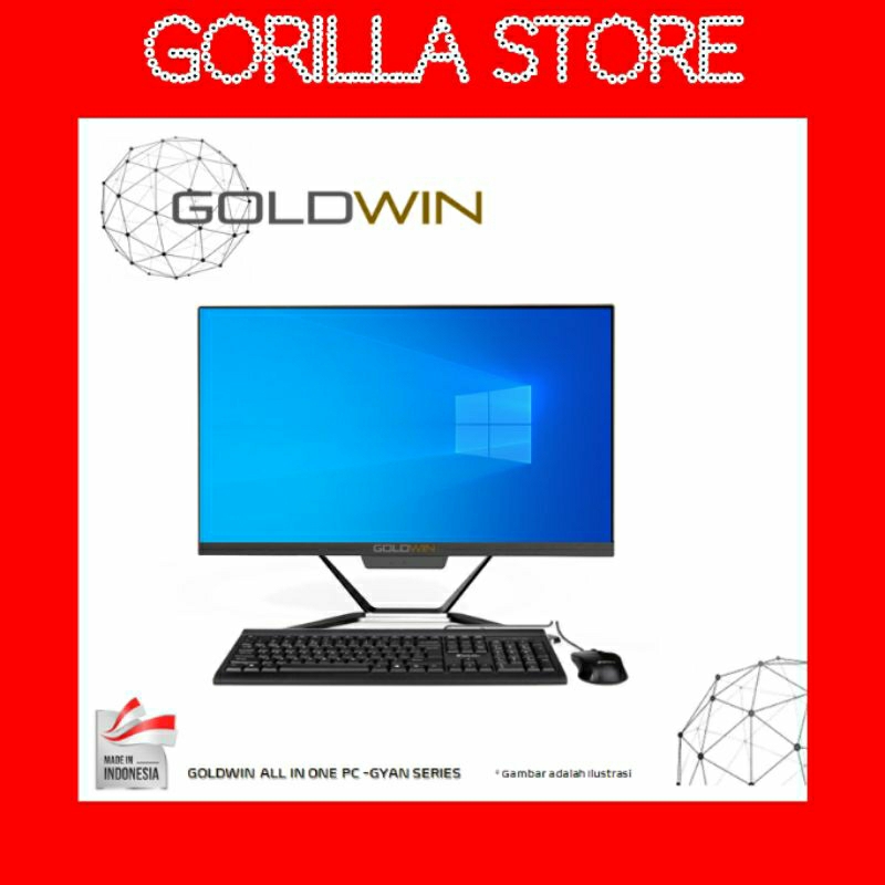 Jual GOLDWIN ALL IN ONE PC GYAN01 15S1008512-23G | Shopee Indonesia