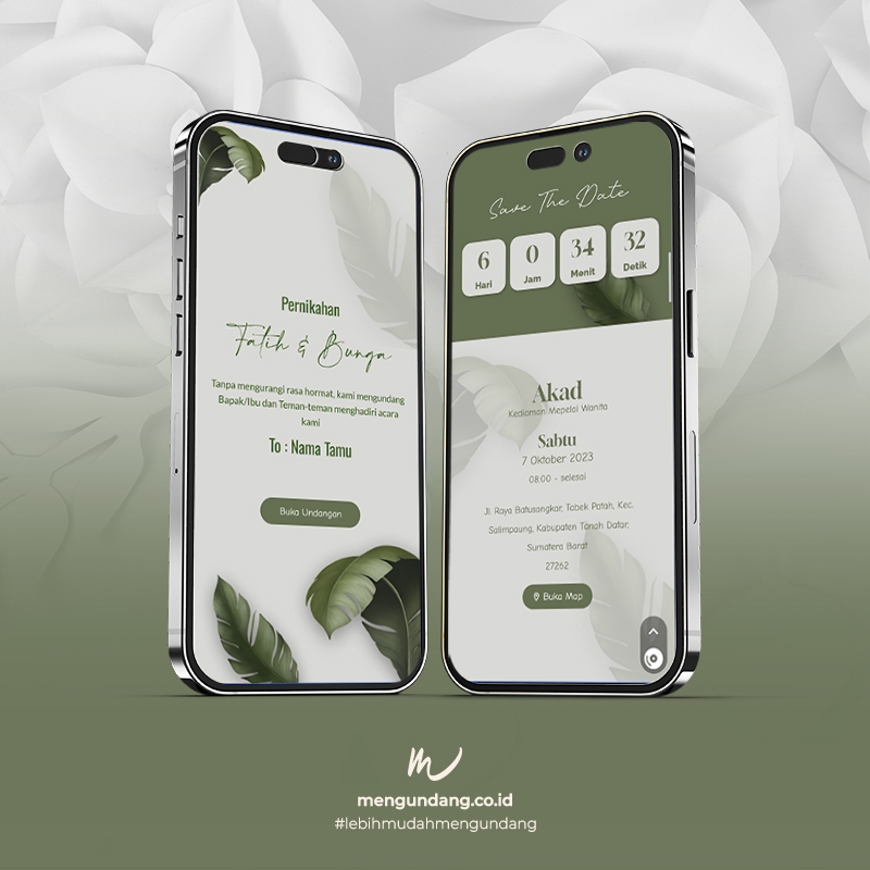 Website Undangan Pernikahan Online - Undangan Digital Link