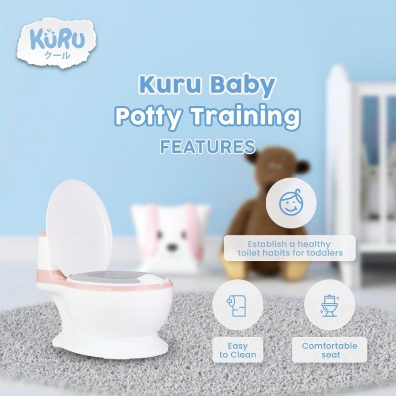 Jual Kuru Mini Toilet Potty Training Seat Toilet Duduk Anak Shopee