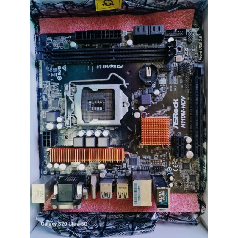 Jual Motherboard Asrock H110MHDV LGA 1151 Shopee Indonesia