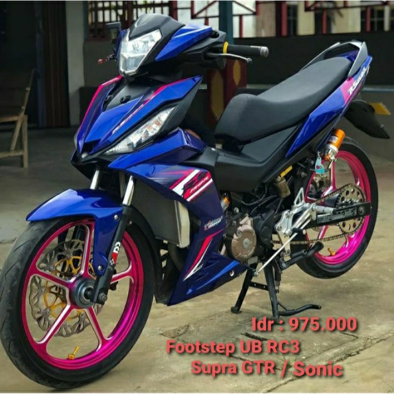Jual RC3 footstep foot step underbone RC3 Sonic & Supra gtr | Shopee ...