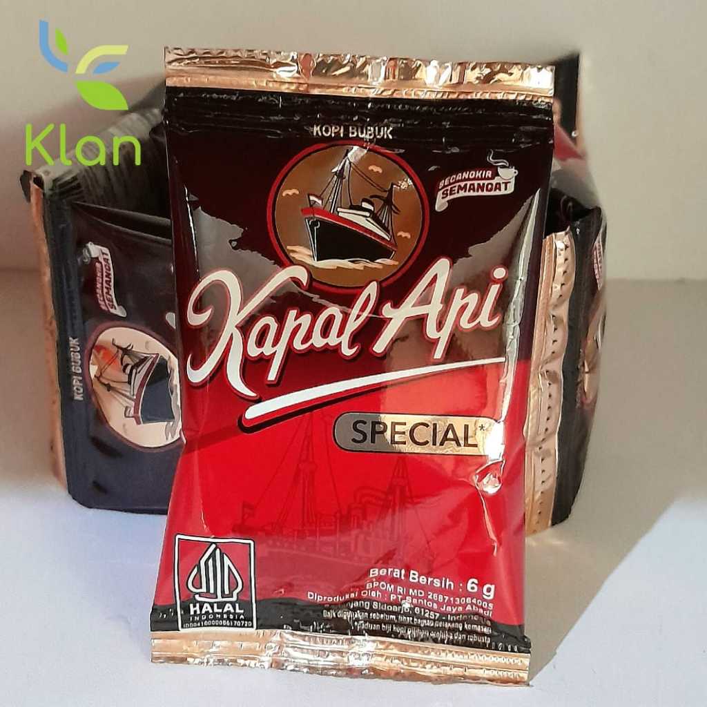Jual KAPAL API SPECIAL 6 GR / KOPI BUBUK | Shopee Indonesia