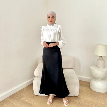 LILY Satin Skirt Rok Satin Span Mermaid By DEZHAF