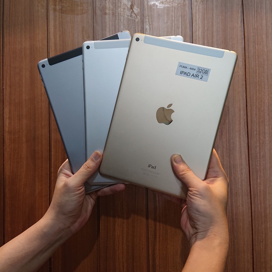 Jual iPad Air 2 16GB 32GB 64GB 128GB Wifi Cellular Second Original Fullset DG Shopee Indonesia
