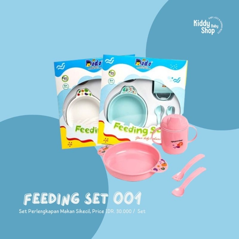 Jual Feeding Set Tempat Makan Bayi Set Perlengkapan Makanan