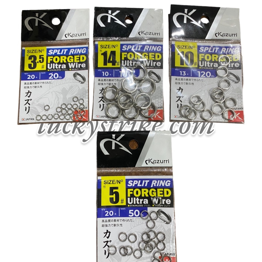 Jual Kazurri split ring press ultra wire- accesories mancing | Shopee ...
