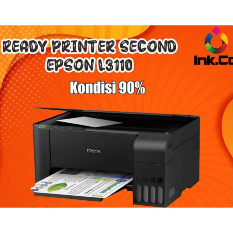 Jual Printer Epson L3110 Second Shopee Indonesia 5271