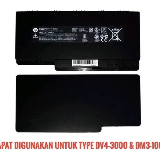 Jual Baterai Laptop Hp Pavilion Dm3 Dm3 1000 Dv4 3000 Fd06 Shopee Indonesia 8616