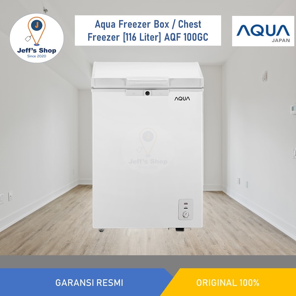 Jual Aqua Freezer Box / Chest Freezer [116 Liter] AQF 100GC | Shopee ...