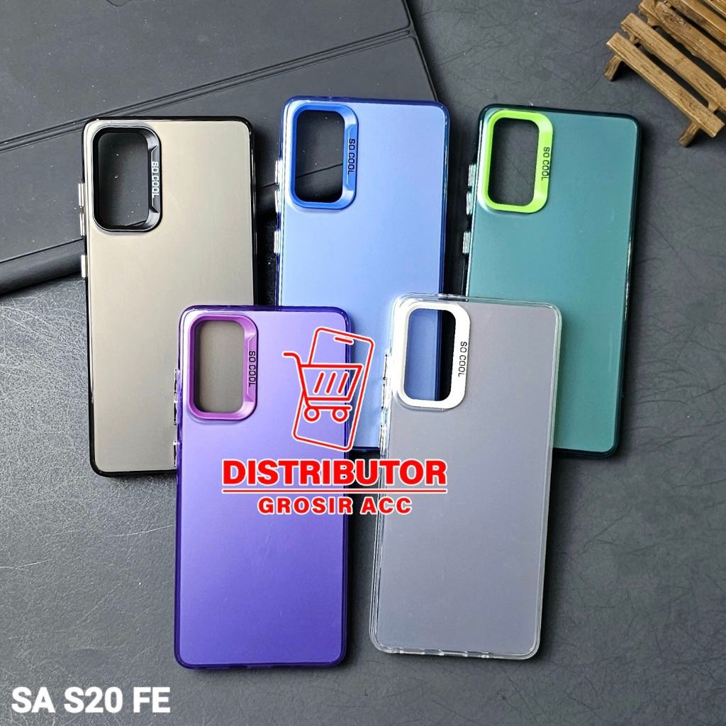 Jual SAMSUNG S20 FE CASE IMD HYBRID PLATE HOLOGRAM CASE SOCOOL SAMSUNG ...