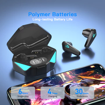 TWS Gaming X15 True Wireless Stereo Gaming Earbuds Touch Earphone Pure Bass Sound Low Latency