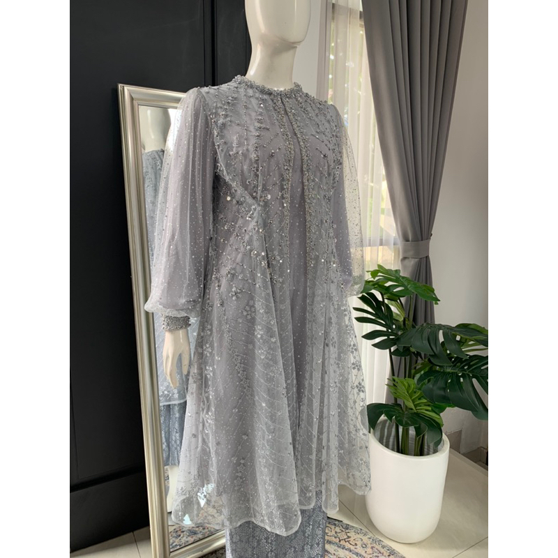 Jual Celena set rok grey | Shopee Indonesia