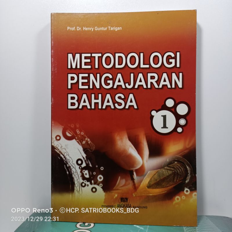 Jual Metodologi Pengajaran Bahasa 1 Prof Dr Henry Guntur Tarigan