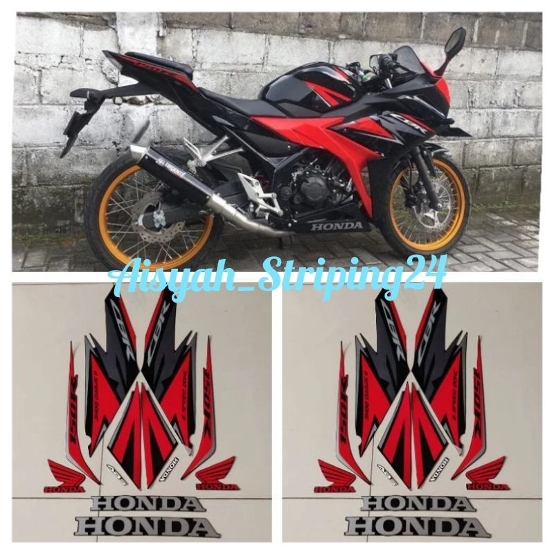 Jual Stiker Sticker Striping Lis Body Motor Honda Cbr 150r 2018 2019