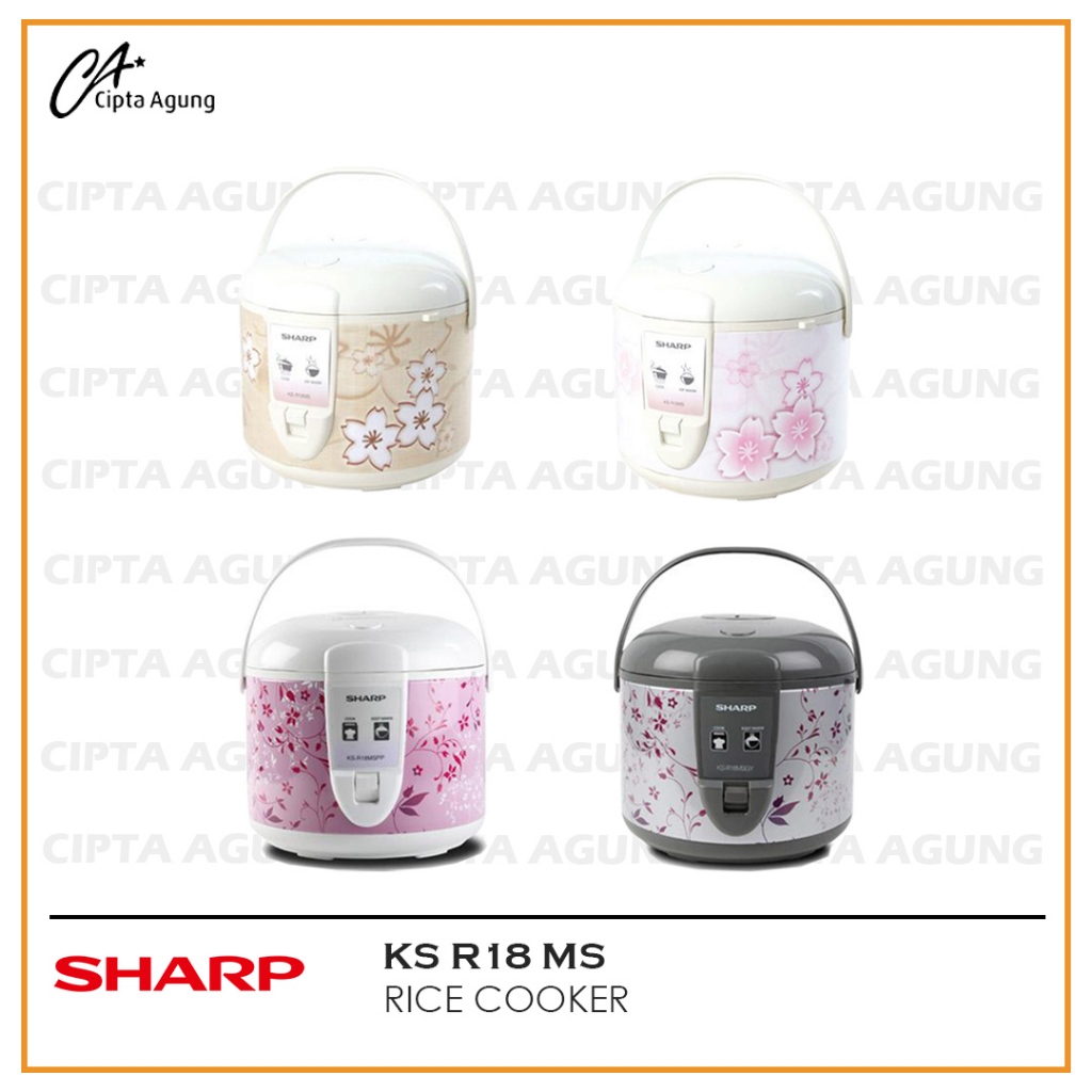 rice cooker sharp ks r18ms br