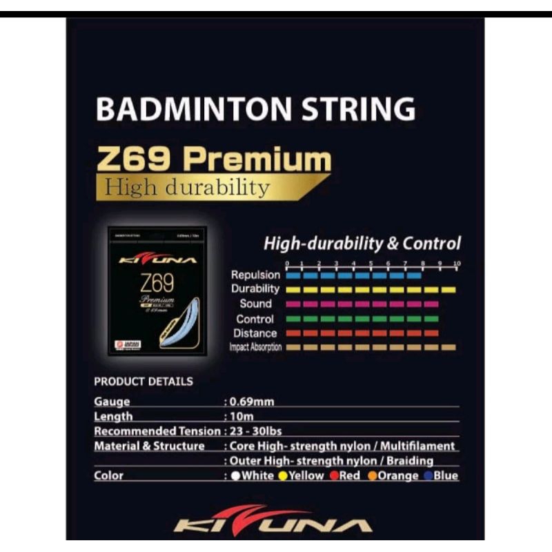 Jual SENAR KIZUNA Z69 ORIGINAL | Shopee Indonesia