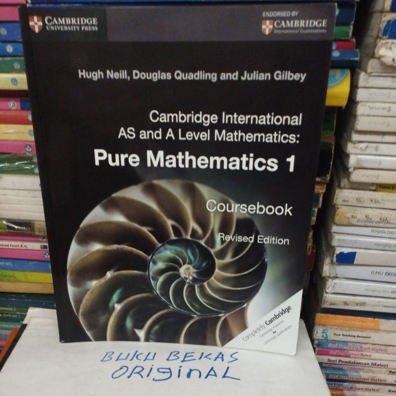 Jual Pure Mathematics 1 Coursebook Revised Edition buku original bekas ...