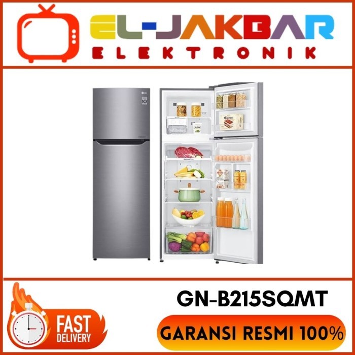 Jual LG GN-B215SQMT Kulkas 2 Pintu - Smart Inverter Compressor 225L ...