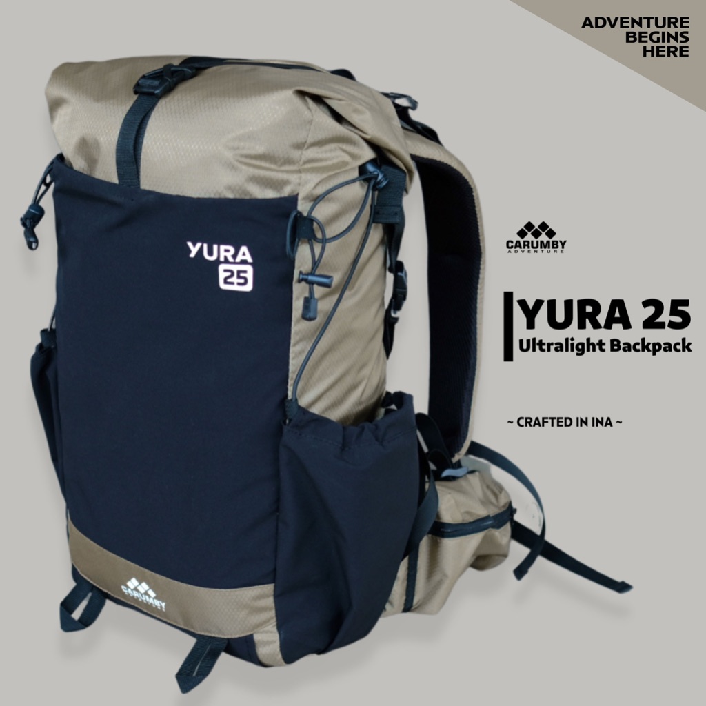 Tas Gunung Ransel Backpack Carumby Yura 25L Anti Air Semi Carrier Waterproof