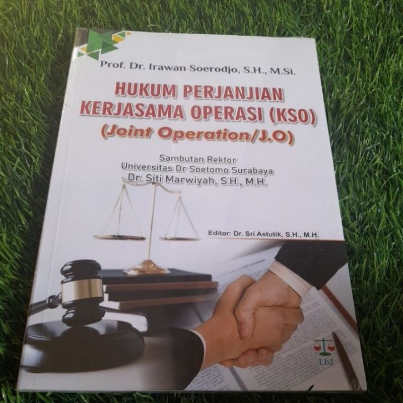 Jual Buku Hukum Perjanjian Kerjasama Operasi Kso Shopee Indonesia