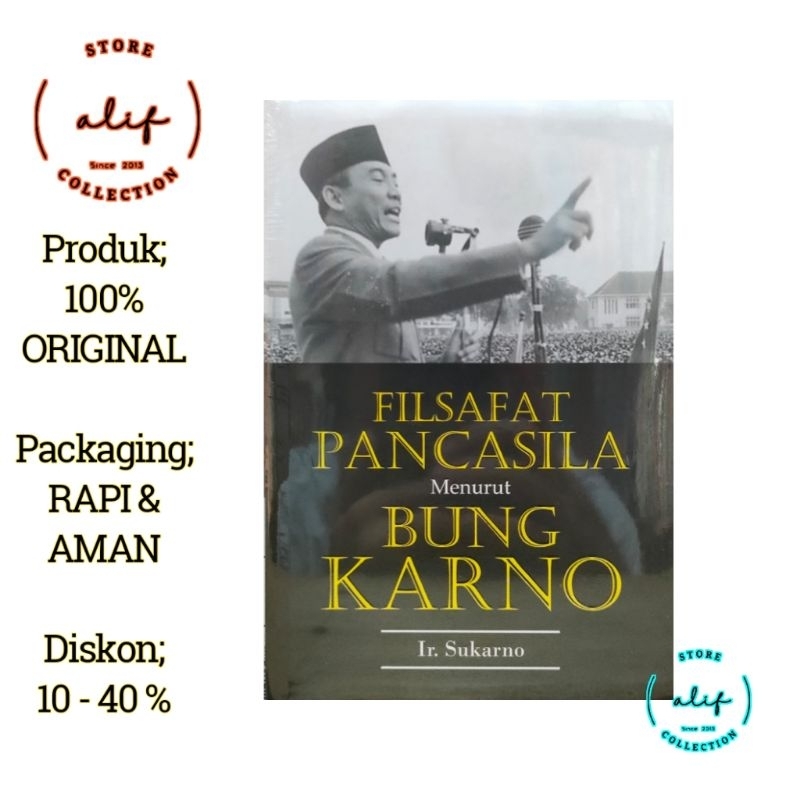 Jual Filsafat Pancasila Menurut Bung Karno Ir Sukarno Shopee Indonesia