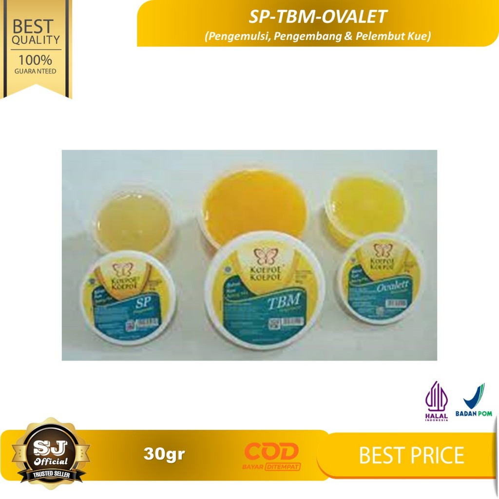 Jual SP - TBM - OVALET KOEPOE KOEPOE (Pengemulsi, Pengembang & Pelembut ...