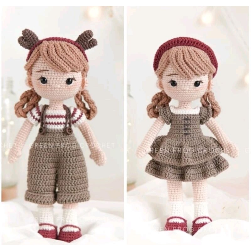 Jual Boneka Rajut Amigurumi Grace Doll | Shopee Indonesia