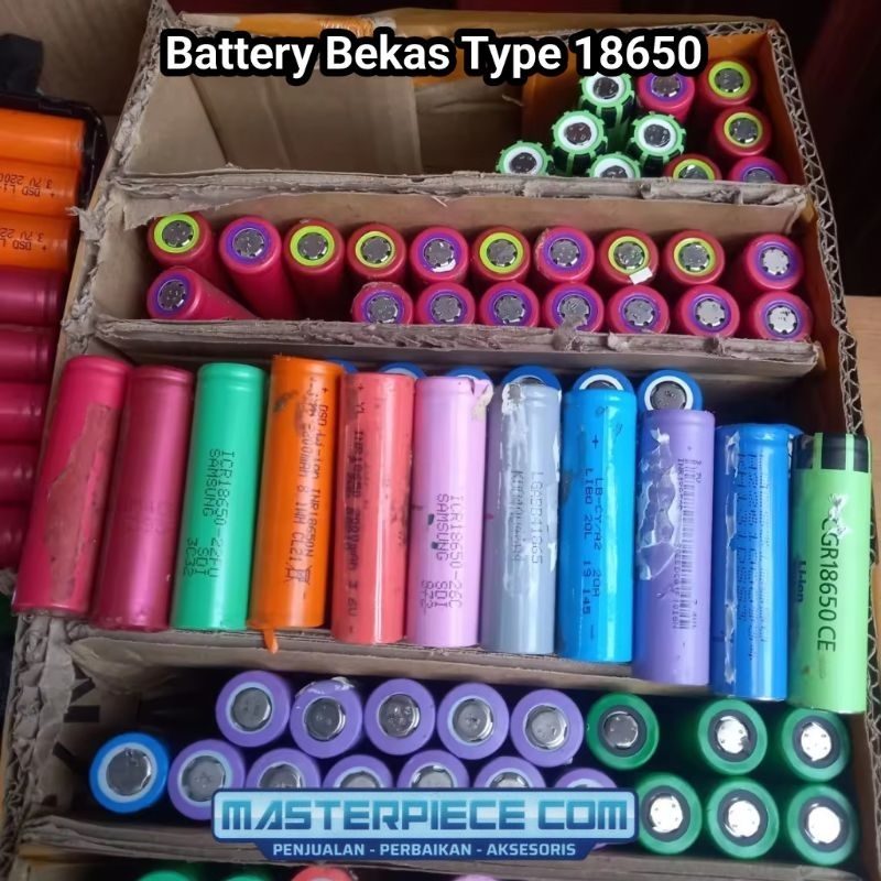 Jual Battery Bekas Laptop Jadul Type 18650 Pilihan Sudah Ditest