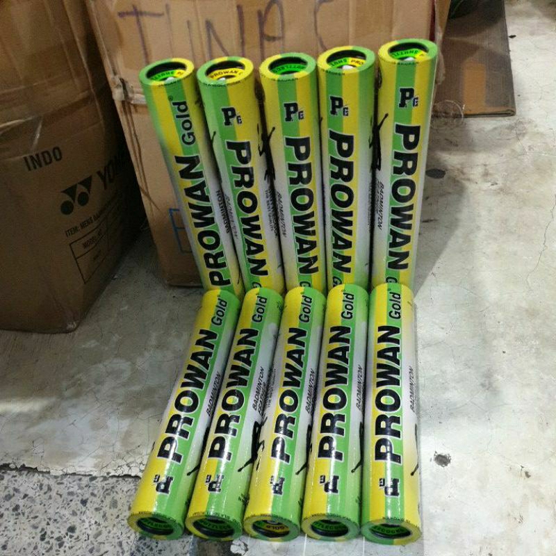 Jual shuttlecock PROWAN GOLD original kok bulutangkis badminton ...