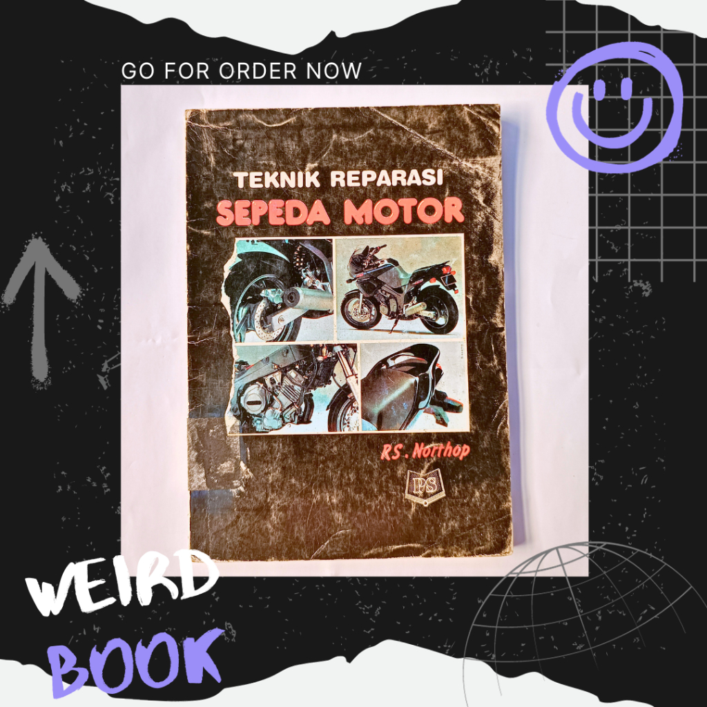 Jual Buku Teknik Reparasi Sepeda Motor Karya R.S. Northop | Shopee ...