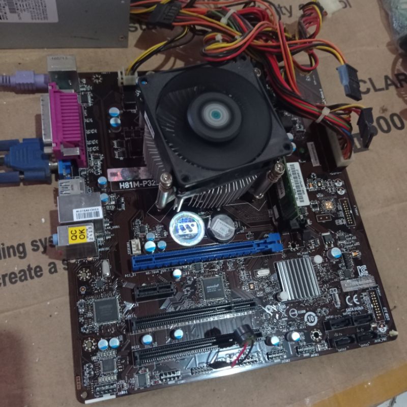 Jual Motherboard / Mainboard CPU Wearnes H81M - P32L Socket LGA 1155 ...