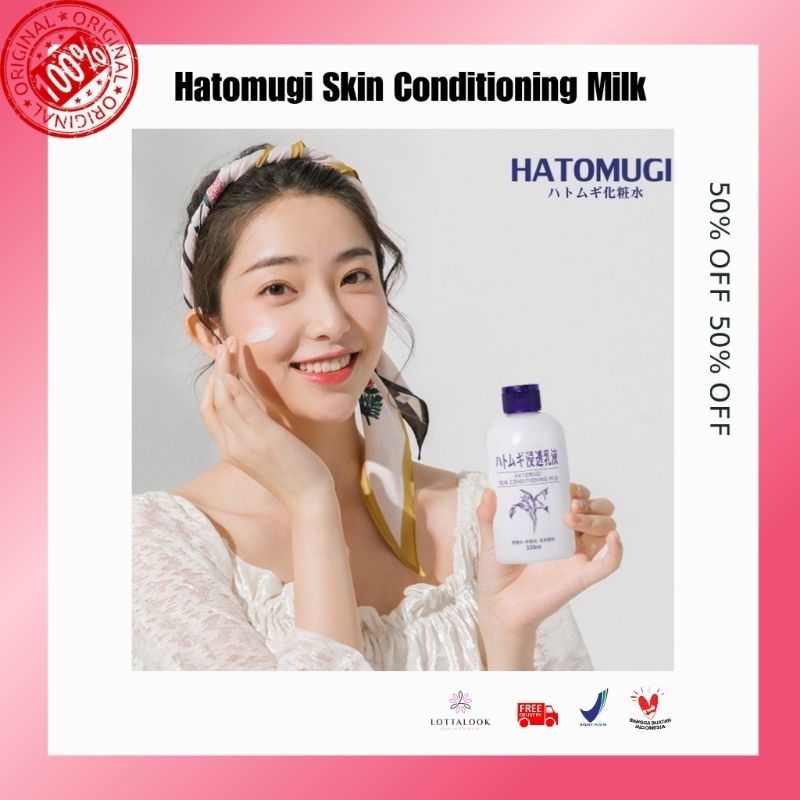 Jual Hatomugi Skin Conditioning Milk (Bundle & Satuan) Shopee Indonesia