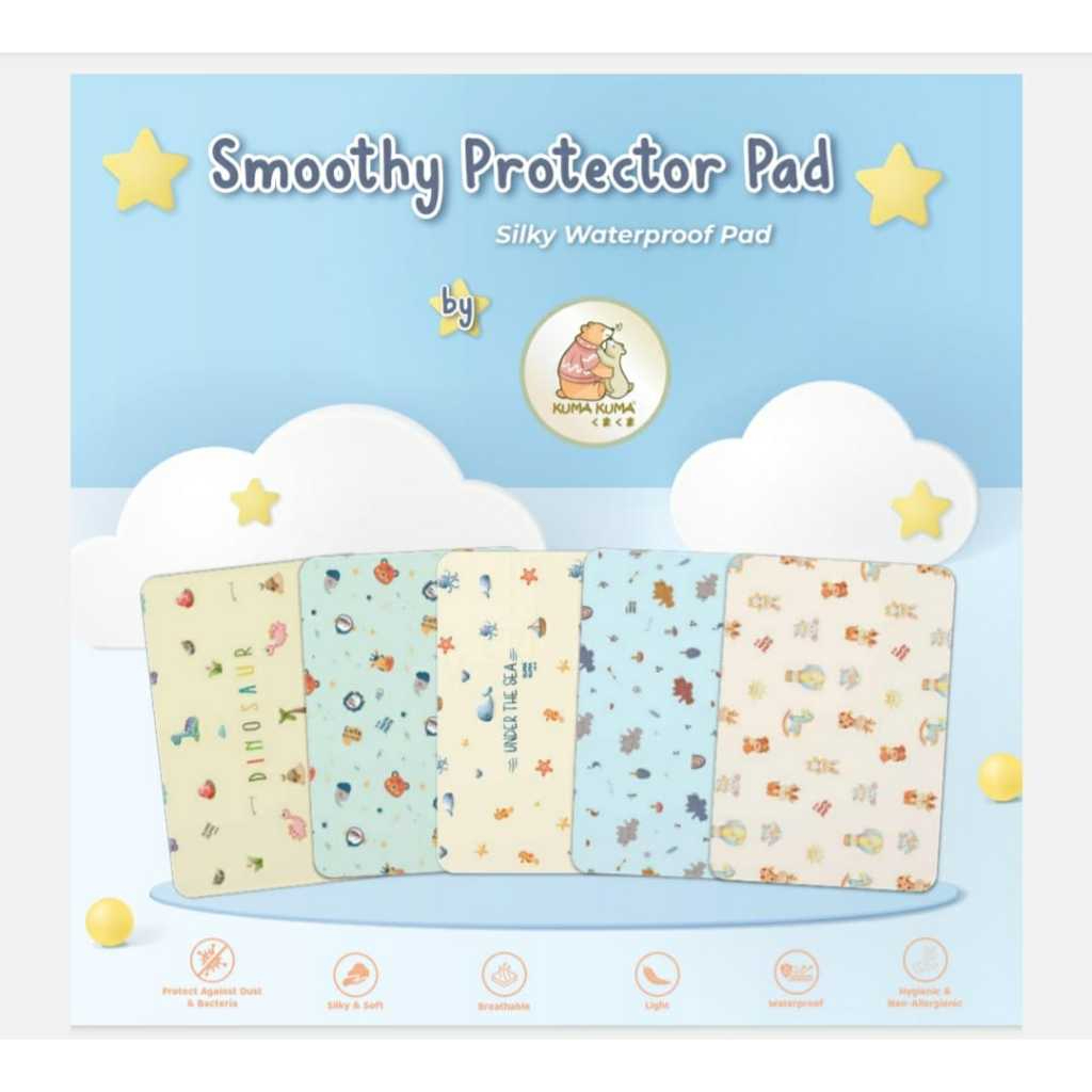 Jual KUMA KUMA Protector Pad - Perlak Baby Waterproof Alas Ompol Anti ...