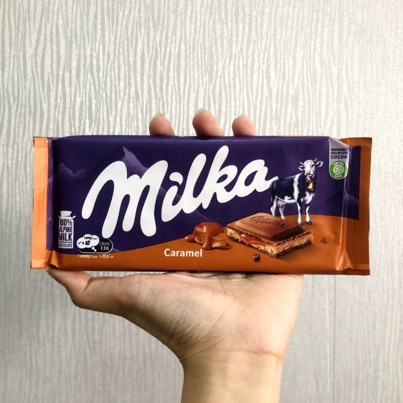Jual milka coklat ramadhan lebaran swiss milka rasa bubly coklat Alpine