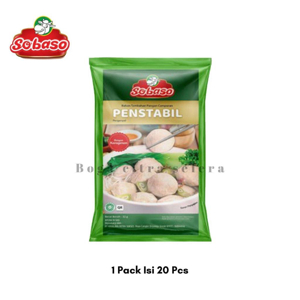 Jual 1 Pack Pengenyal / Penstabil Bakso Sobaso 32gr (isi 20 pcs ...