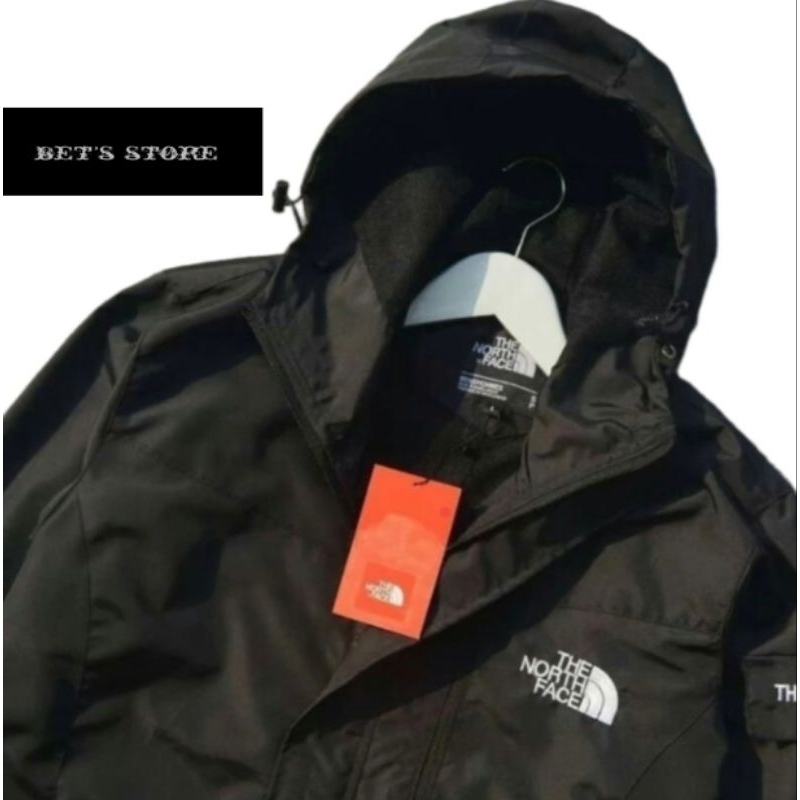 Jaket north face store asli