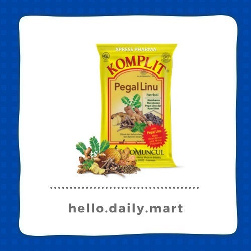 Jual Jamu Komplit Pegal Linu Sidomuncul Sido Muncul Pegel Nyeri