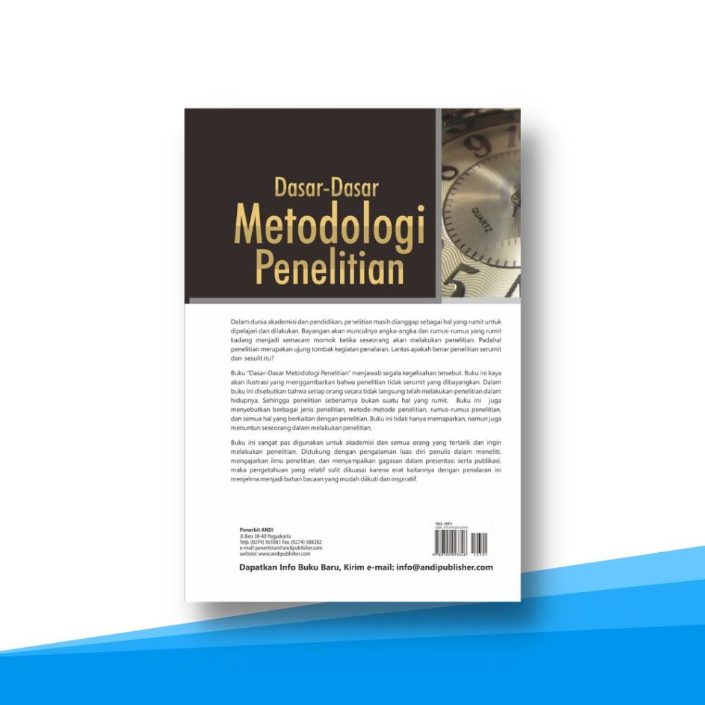 Jual Buku Dasar-Dasar Metodologi Penelitian , Penerbit Andi | Shopee ...