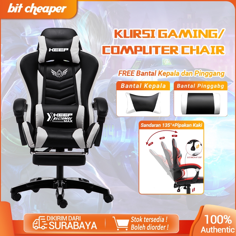 Jual Kursi gaming yang keren/kursi permainan gamer/Kursi Santai Game