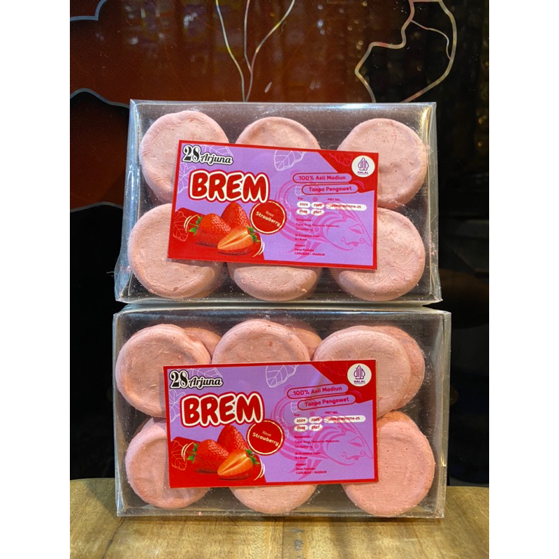 Jual BREM ANEKA RASA COKELAT MELON STRAWBERRY BREM ANEKA RASA 28 ARJUNA ...