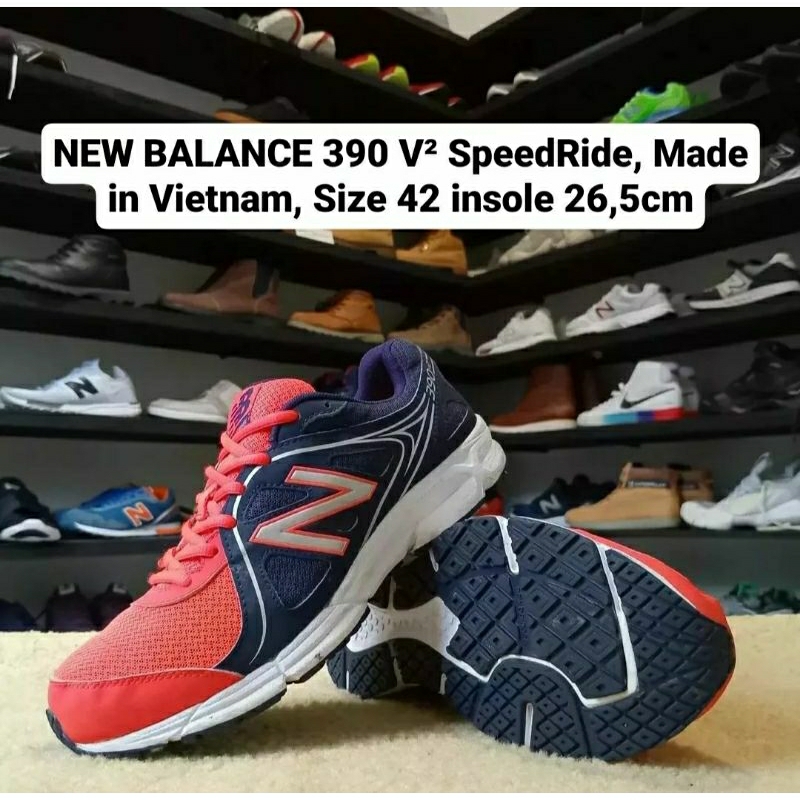 Sneakers Running New Balance 390 V2 Sepatu Olahraga Lari Joging Jalan Tenis Aerobik Gym